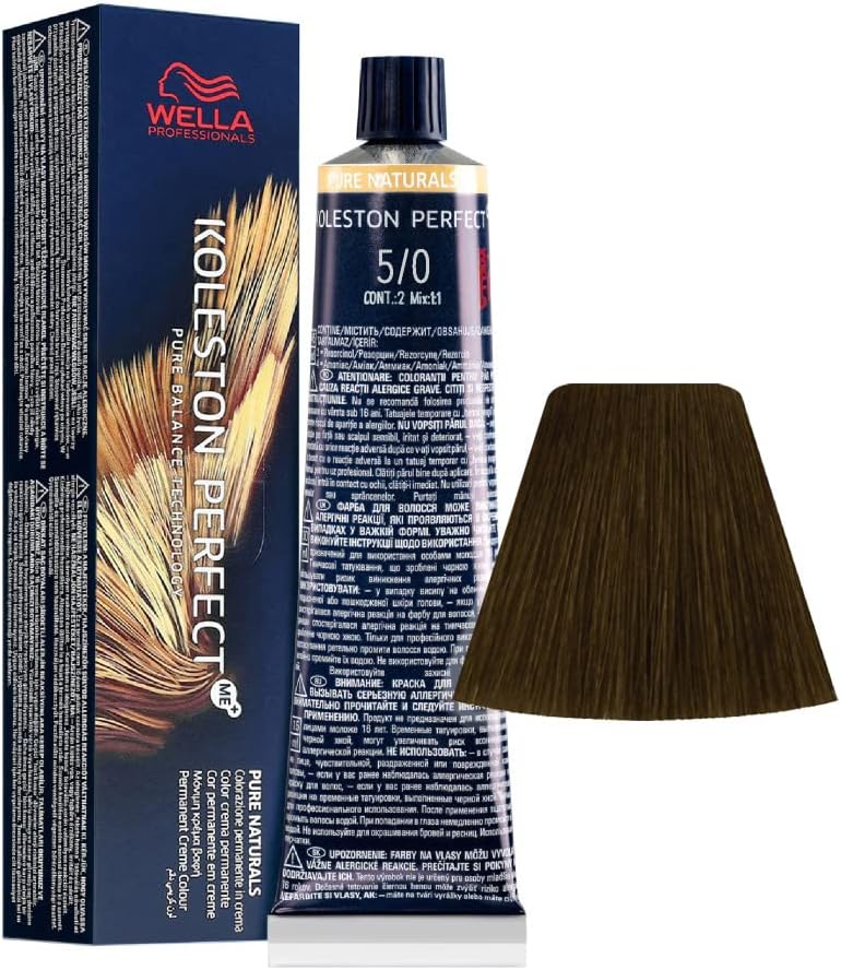 Wella Koleston Perfect 5/0 60ml Colour Accessories Professional Hair Dye