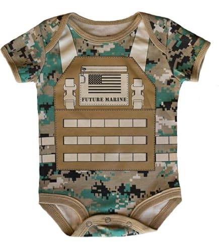 U.S Marine Corps Dress Blues Uniform Baby Outfit (0-3 Months) : Clothing, Shoes & Jewelry