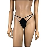 Exotic Dancewear G String Thong Black V Brazilian Bikini Mini Thong Polewear Stripperwear Rave Outfits Erotic Bikini Bottom Sleepwear
