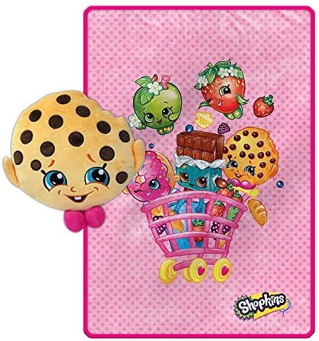 Shopkins Nogginz and Blanket Set