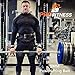 ProFitness Dark Leather Workout Belt (4 Inches Wide) – Proper Weightlifting Form – Lower Back and Lumbar Support for Powerlifting Workouts, Deadlifts (Black/Black, X-Large)