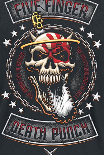 Five Finger Death Punch Rebellion Revised T Shirt Black Xl Amazon