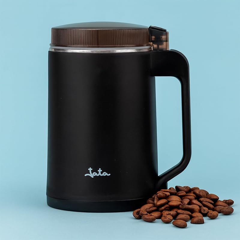 JEML1820 - Molinillo Eléctrico 300 W para Café y Especias, Capacidad 150 g, Cuchillas de Acero Inoxidable, Molienda Rápida y Uniforme, Tapa Seguridad, Recipiente Acero — foto 8 de 8