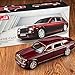 CLEVER BOYS 1:24 Scale Diecast Vehicle Model Toy Cars with Sound and Light Pull Back Power for Kids Adults.(Red)