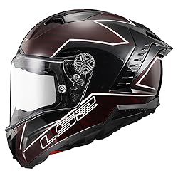 LS2 Helmets Thunder Carbon Lightning Helmet