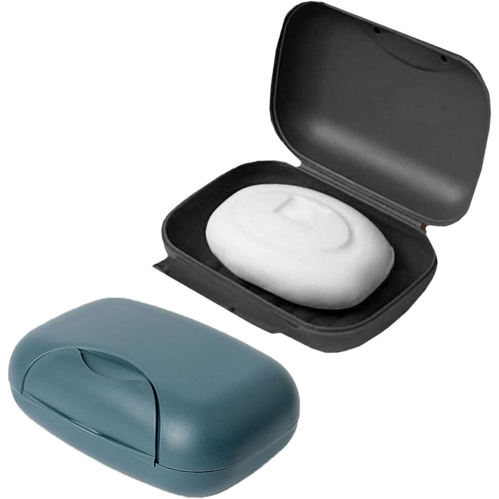 2Pcs Travel Soap Case Soap Bar Travel Soap Dish with Lid Waterproof Leakproof Soap Box Container Holder Closable Soap Holder Portable Soap Dish Travel for Shower Travel