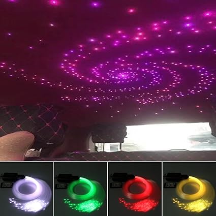 Led Decoration Fiber Optic Light Diy Pack Of Ceiling Lights Wall