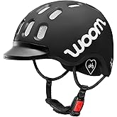 woom Kids’ Bike Helmet, Adjustable Children's Pinch-Free Helmet for Roller Skating & Scooting, Safe Bicycle & Cycling Helmet for Boys & Girls (1-14 Years Old)