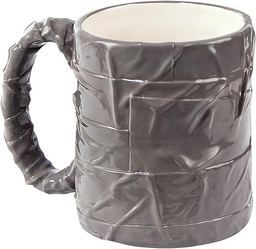 180 Degrees Silver Duct Tape Mug Coffee Cup, Mr. Fix It Diy Man Gift