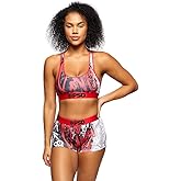 PSD Women's Love Drip Sports Bra, Red, L