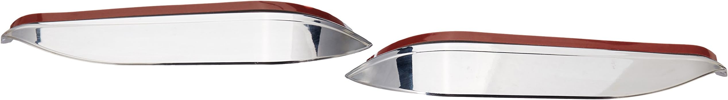 Galio Mirror Visor (Chrome) Suitable for Toyota Innova& Fortuner Suitable for All Models of These Cars.
