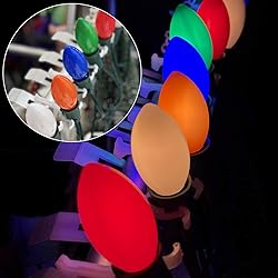 SUNSGNE C9 LED Christmas Lights Outdoor, 25FT