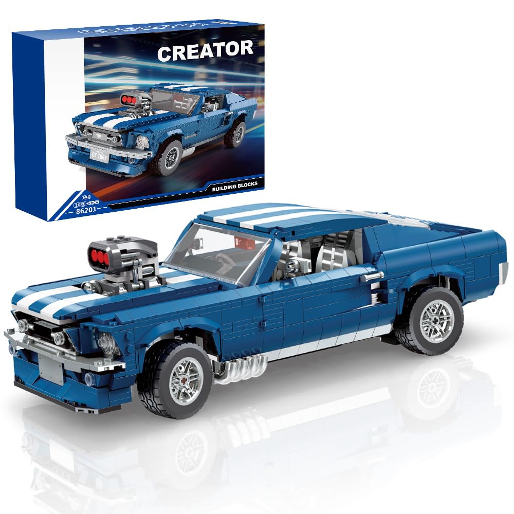 Photo 1 of Voxifyx Sports GTRS Car Building Blocks Toys Boys or Adults Kits?1:10 MOC Building Set Raceing Car Model,Cars for Boys Age 14?Compatible with Lego(1680 Pcs)