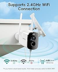 ZUMIMALL Solar Security Cameras Wireless