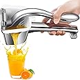 Real Stainless Steel Lemon Squeezer Citrus Juicer Hand Press Heavy Duty Manual Squeeze Juice Extractor Maker Orange Lime Grap