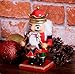 Clever Creations Red Drummer 7 Inch Traditional Wooden Nutcracker, Festive Christmas Décor for Shelves and Tables