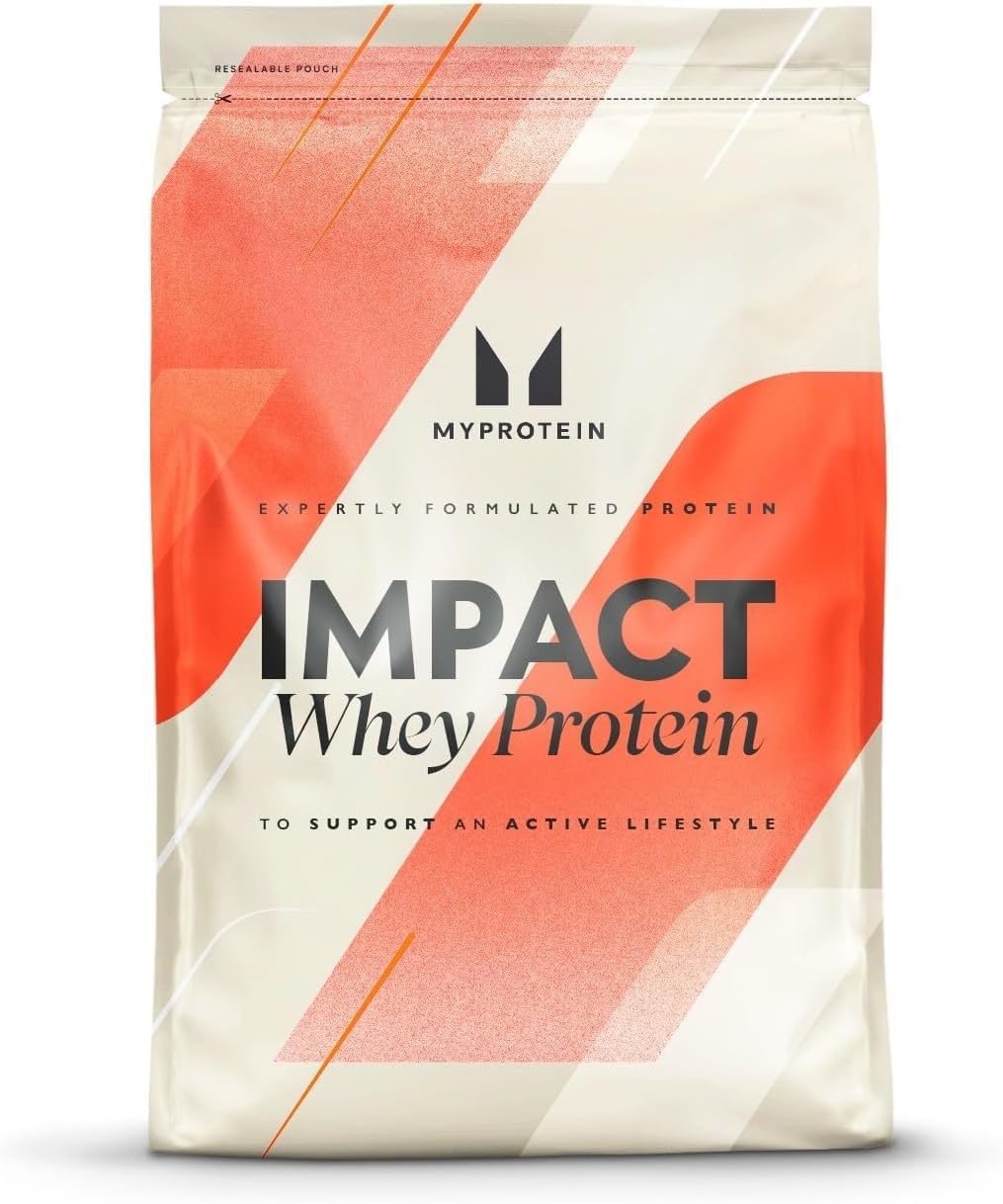 Myprotein Impact Whey Protein Unflavoured Supplement, 5 kg