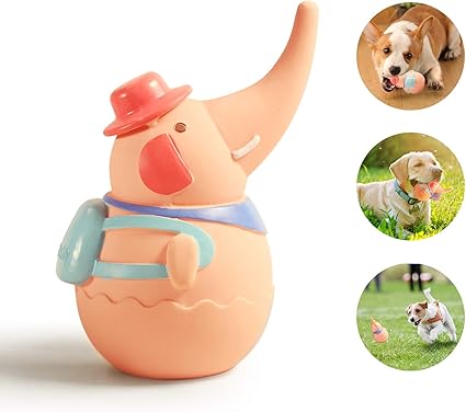 Amazon Dogedaddy 犬 おもちゃ 音の出る ラテックスゴム 犬噛むぎく 立ち動物 インタラクティブ オモチャ スクリーミング 壊れない 運動不足 ストレス解消 中小型犬に適用 Elephant Dogedaddy 音の出るおもちゃ 通販