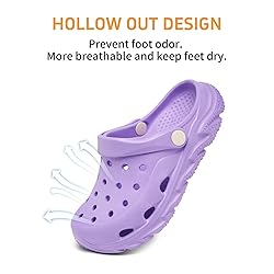 Toddler Girls Garden Clog Slip On Slide Sandals