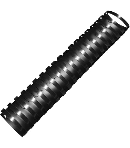 comb binding spines for sale Amazon.com : Binditek 50 Pack Plastic Binding Comb Spines, 1-1/2 Inch  Diameter, 310 Sheet Capacity, 19 Ring, for Letter Size, Black, for Students  and Coworkers : Office Products