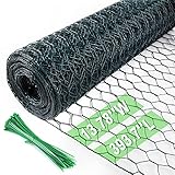 Chicken Wire 13.7 in x 393.7 in Poultry Wire