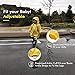 HAPIU Kids Toddler Rain Suit Muddy Buddy Waterproof Coverall,Yellow,18M,Original