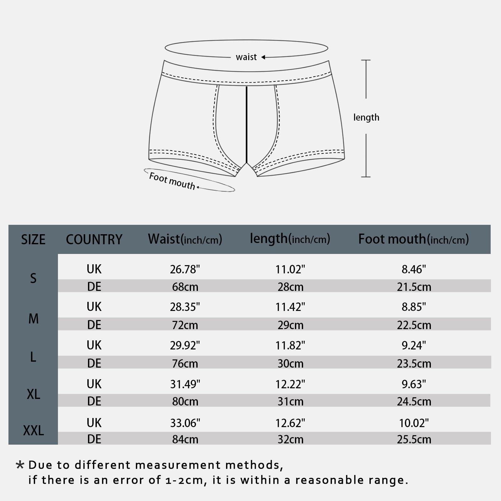 CLALER Herren Boxershorts 6er Pack Baumwolle Men Retroshorts Männer Unterwäsche Unterhosen S,M,L,XL,XXL (Mehrfarbig ×6, XL) 6