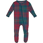 Kic Kee Pants Unisex Baby Printed Footie With 2 Way Zipper (Infant)