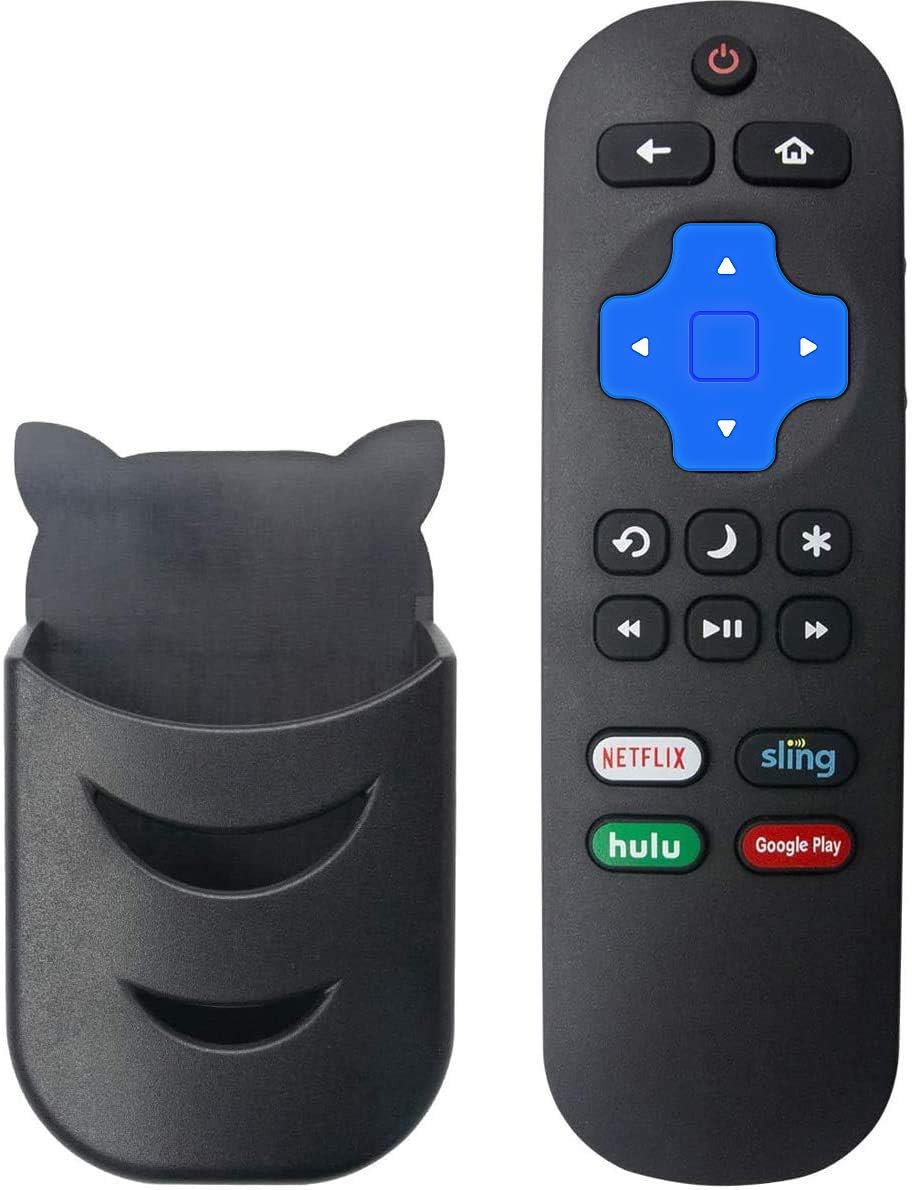 Motiexic Remote Control Compatible with Insignia NS-RCRUS-17 Roku TV NS-32DR420NA16 NS-32DR420NA16A NS-32DR420NA16B NS-40DR420NA16 NS-40DR420NA16B NS-43DR710NA17 NS-48DR420NA16 NS-32dr310NA17