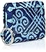 Vera Bradley Women's Cotton Campus Double Id Case Wallet, Cuban Tiles, One Size