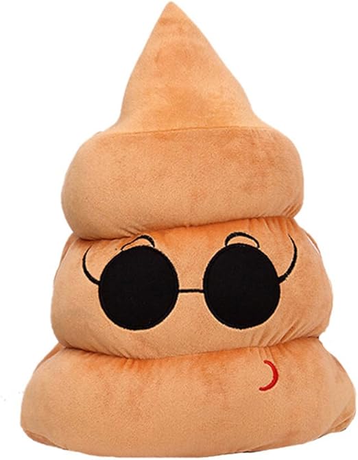 Amazon Com Nunubee Home Decor Poop Shaped Pillow Amusing Emoji