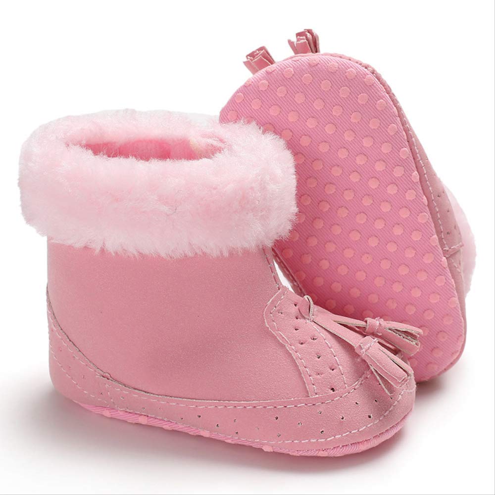 Botas De Nieve para El Invierno Dulce De 3 A 6 Meses Zapatos para Bebés Y  Niños Pequeños GUHUA Botines De Felpa Esmerilados para Bebés Zapatos y  complementos Para niños futakuchi-hakata.com