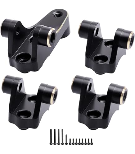 Steel Axle Housing Alloggiamento Asse Anteriore In Titanio Per Traxxas Trx 4 Yeah 475730 - Foto 14