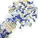 2020 Confetti - Graduation Party Supplies Decoration | Anniversary, Birthday and Variety of Events | Pack of 1000/2.6 Oz Gold Silver and Blue