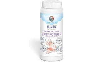 MEINTU Organic Baby Powder Talc Free- Calming and Soothing Cornstarch Baby Powder with Lavender and Chamomile- Skin Nourishin