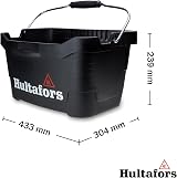 Hultafors Tool Bucket 15 L Ergonomic 100 kg Capacity Sweden view 2