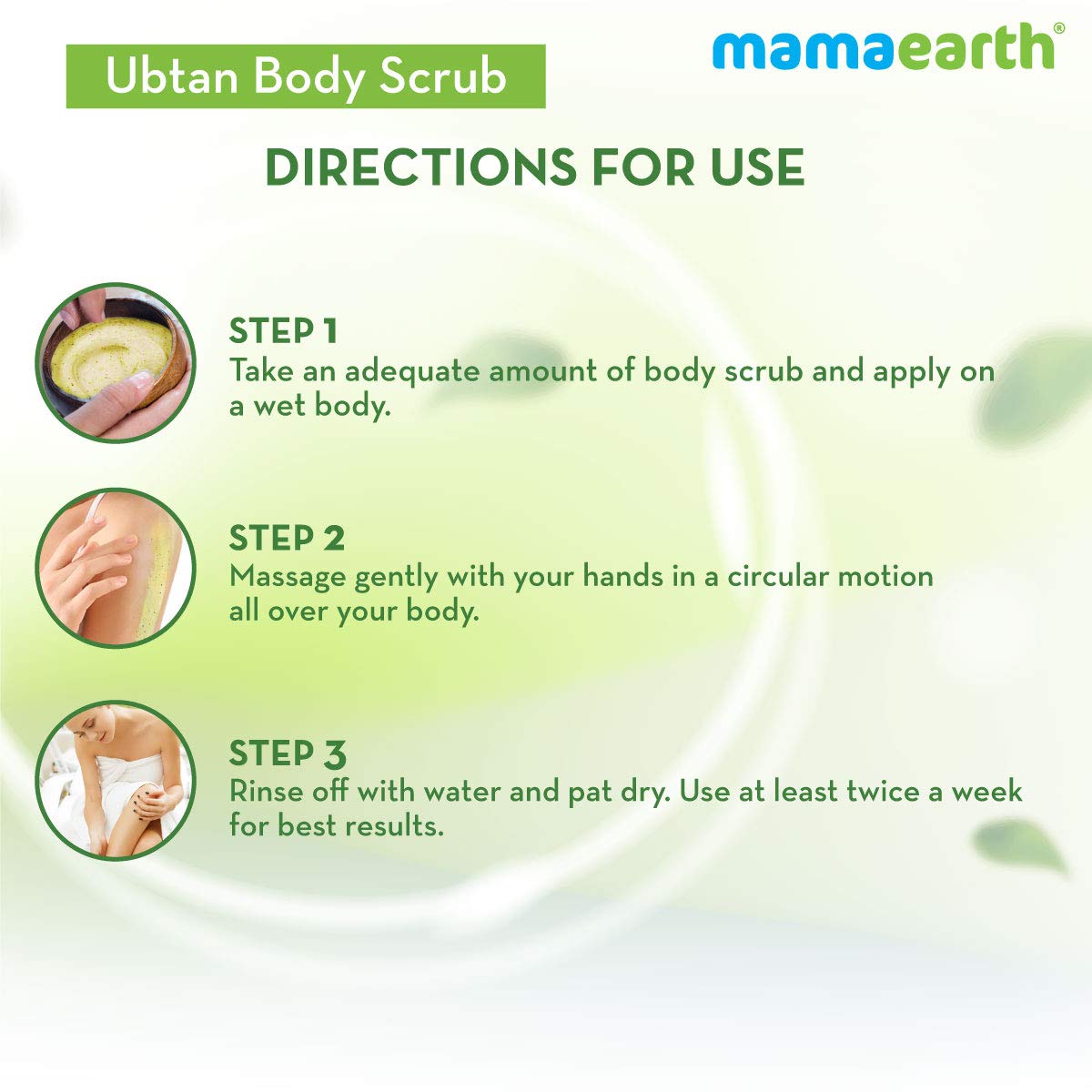 mamaearth ubtan body scrub price