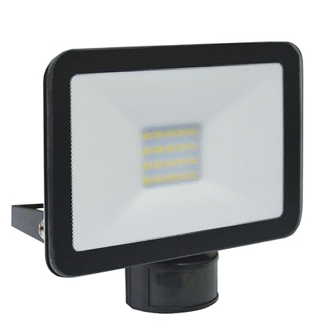 Elro Diseño LED lámpara de exterior con detector de movimiento (20 W, 1600 lm