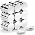 FINDMAG 30 Pack Fridge Magnets, 12x3mm Refrigerator Magnets, Neodymium Magnet, Small Magnets, Mini Magnets, Magnets for Fridge, Magnets for Whiteboard, Magnets for Crafts