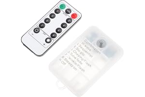 NUOBESTY Multi-Mode USB String Lamp Battery Box with Remote Control Compact Lightweight Design for Home and Outdoor Lighting