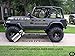 Jeep YJ Black Diamond Plate Side Rocker Panel with No Cut Outs