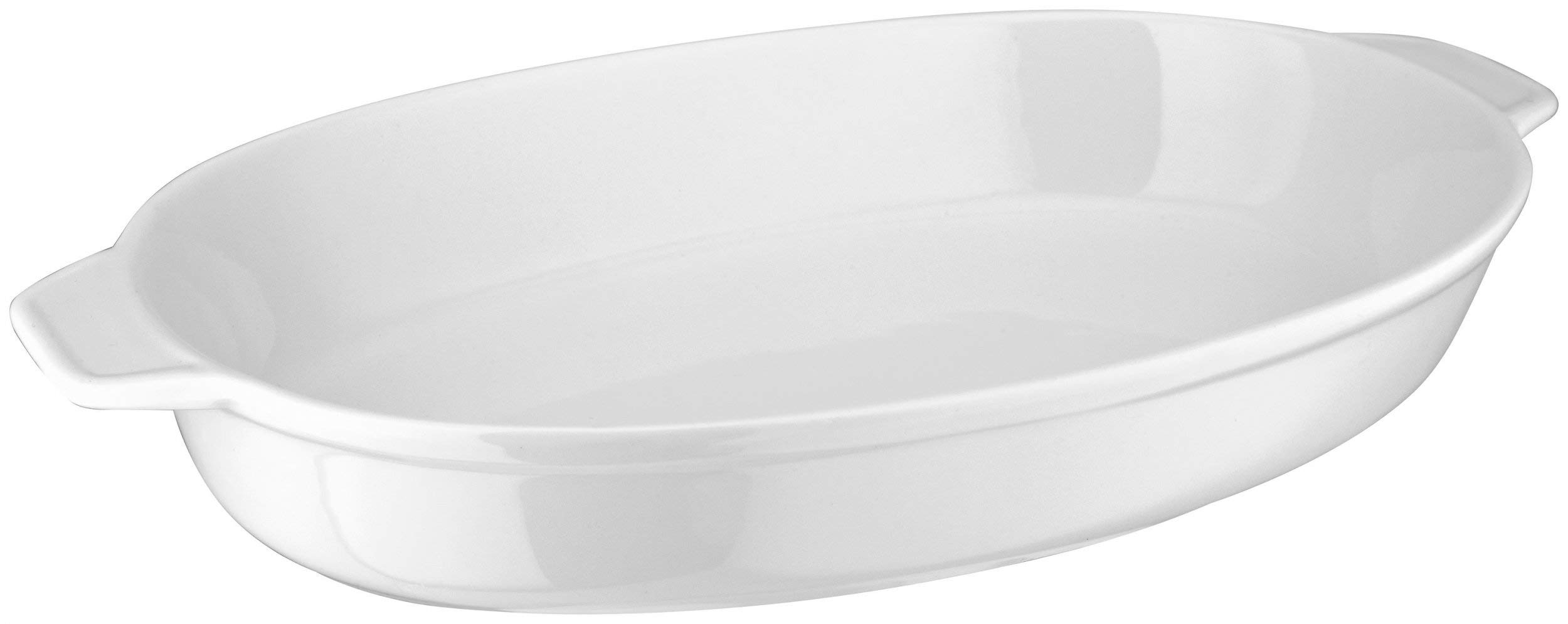 Judge Oval Baker, 30.5 x 19 cm, White, 20 x 30 x 25 cm
