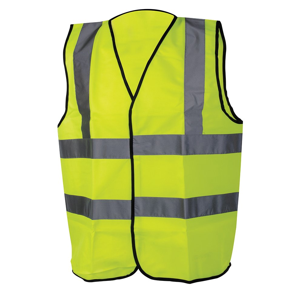 Silverline 633674 Hi-Vis Waistcoat Class 2 L 108-116cm (42-46")