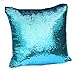 BOOBEI 18inch Double Colors Reversible Sequins Mermaid Pillow Cases 18