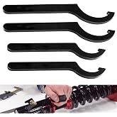 Coilover Adjustment Tool Compatible for Coilovers - K Sport, Skunk 2, Apexi, Megan Racing - 2 Large Steel Spanner Wrenches + 1 Small Wrench
