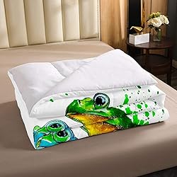 Erosebridal Cartoon Frog Comforter Set Twin