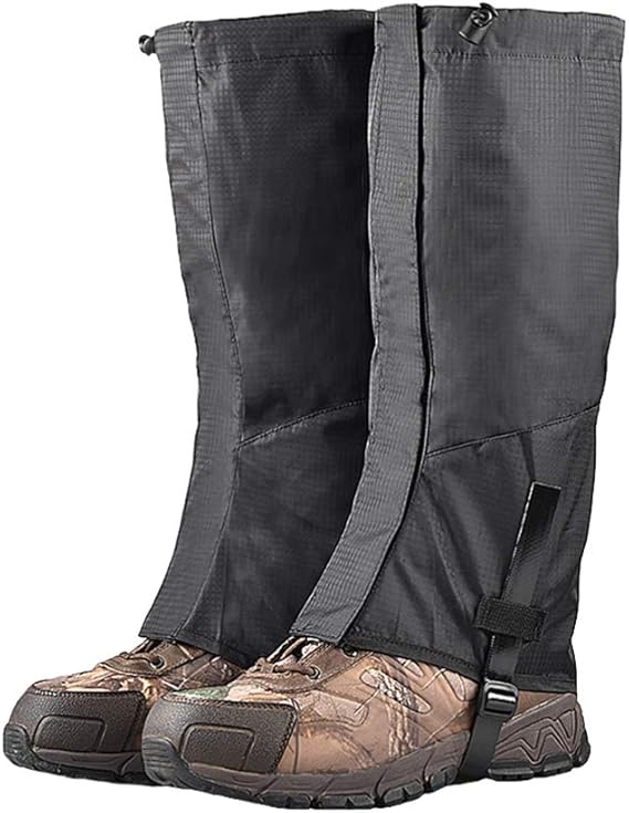 LIOOBO 1 Pair of Low Gaiters Waterproof Ankle Protector Calf Covers Leg