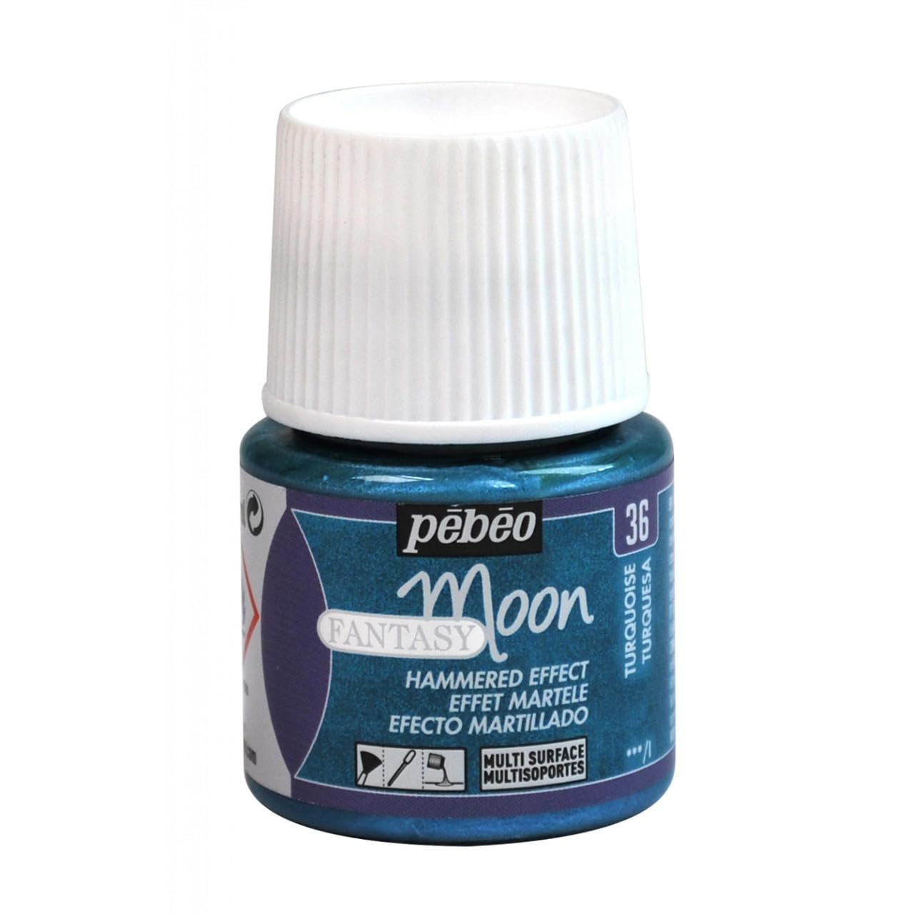 Pebeo 167036 45 ml fantasy Moon, Turquoise