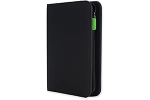 Vault X 4 Pocket Trading Card Zip Binder, 160 Cards, Premium Exo-Tec Album Material, 20 Side-Loading Pages, Folder for Collec