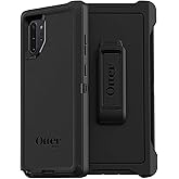 ODF Case for Samsung Galaxy Note 10+ Plus Case fits OtterBox Defender with Belt Clip - Black